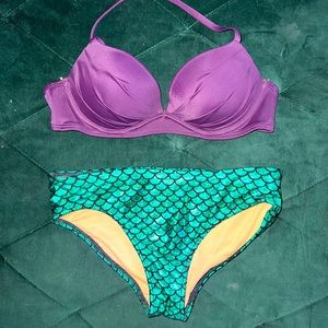 Victoria Secret Ariel Themed Swimsuit
